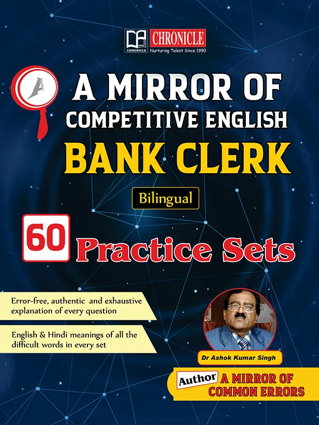 IBPS & SBI Bank Clerk English By Dr. Ashok Kumar Singh 60 English Practice Sets A Mirror Of Competitive English  